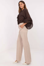Womens Wide Leg Trousers High Waisted Spring Pants