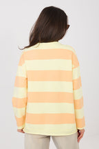 Striped Oversized Necks Blouse